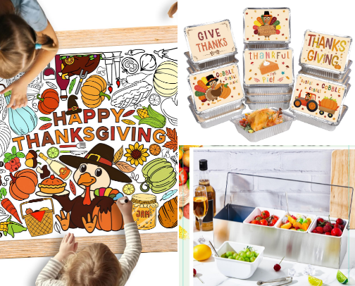 Hosting essentials for Thanksgiving cover photo collage
