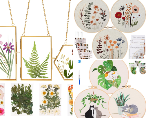Gifts for her - The crafter cover photo collage