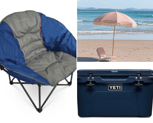 Camping essentials! 🍃 cover photo collage