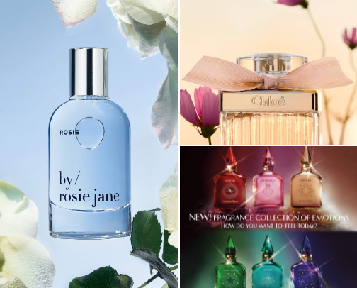Perfumes cover photo collage