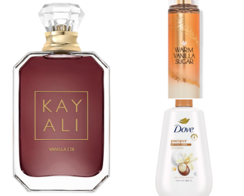 smell like vanilla 💛✨ cover photo collage
