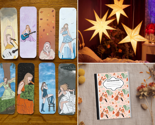 The Back-To-School Shopping Guide For Taylor Swift Fans cover photo collage