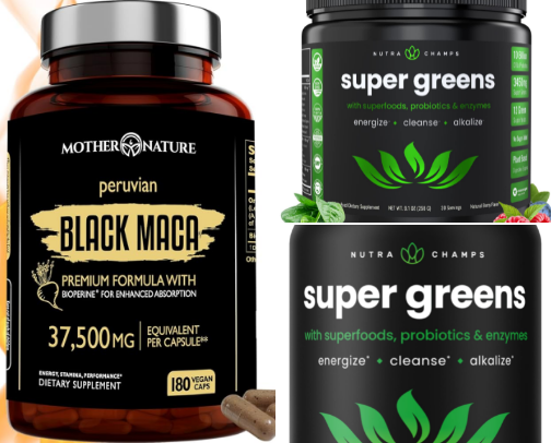 Supplements to keep you going cover photo collage