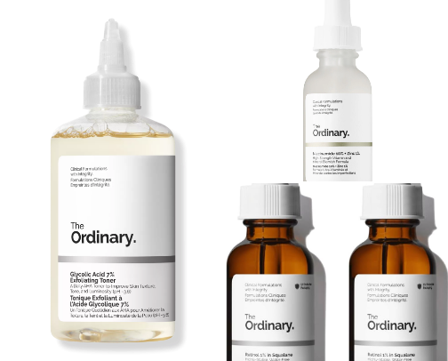 Skincare routine cover photo collage