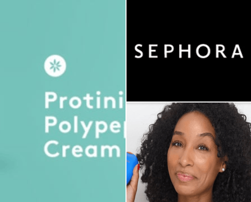 Skincare and makeup cover photo collage