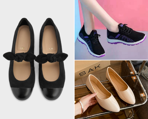 Fashionable Shoes cover photo collage