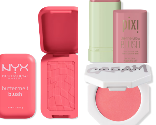 My Favorite Blushes cover photo collage