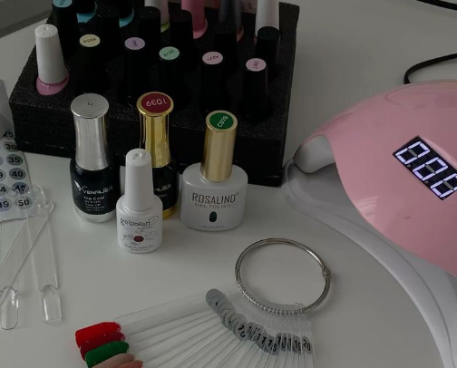 Shein must haves for beginner nail tech🎀 cover photo collage