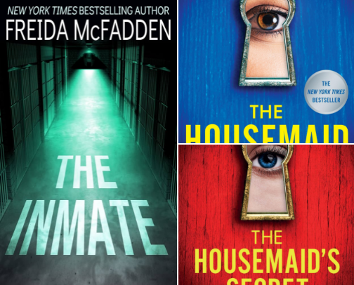 Psychological Thriller Books cover photo collage