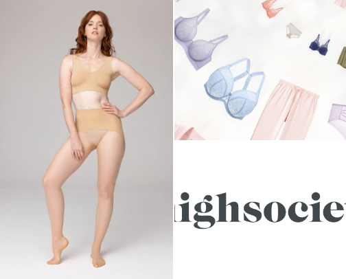 My go-to undergarments cover photo collage