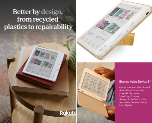 Kobo Libra Colour Accessories & Must-Haves cover photo collage