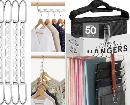 Small Closet Organization Finds That Make More Room cover photo collage