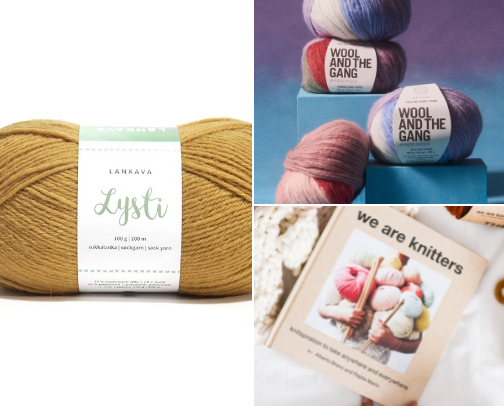 🧶 My Favourite Yarn cover photo collage