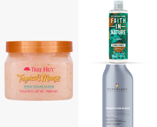 My go to everything shower products !!!! cover photo collage