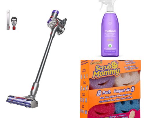 home cleaning favorites cover photo collage