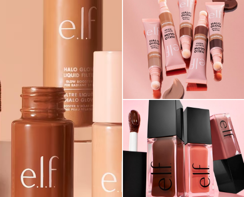 e.l.f. products that eat every time cover photo collage