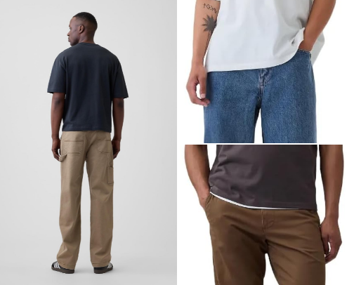 Men’s Denim cover photo collage