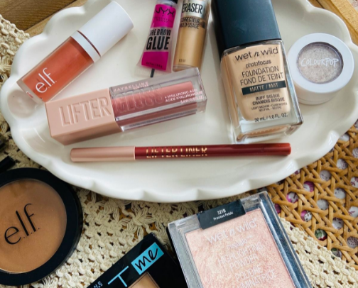 the best affordable drugstore makeup cover photo collage