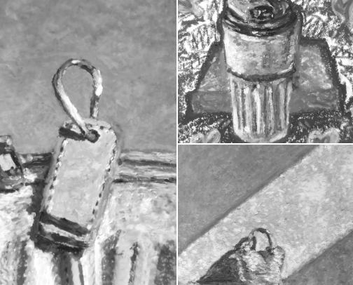 FIRST WARM TIDE SERIES: READY TO HANG WALL ART SET FOR ECLECTIC GALLERY WALLS MONOCHROME VERSION cover photo collage