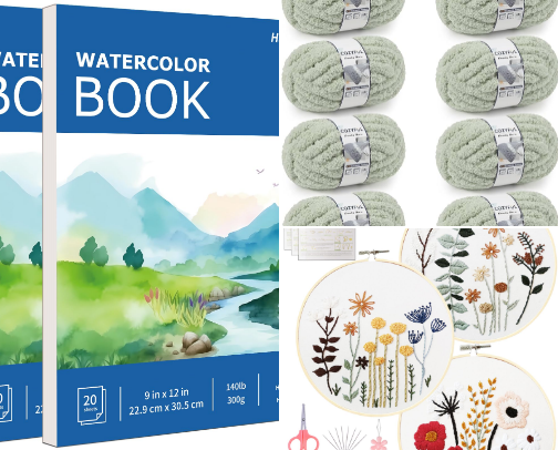 Favorite New Hobbies cover photo collage