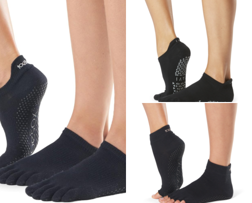 Grip Socks I Actually Want to Wear to Pilates Instead of Hiding My Feet cover photo collage
