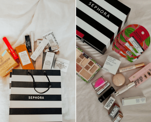 Sephora's Secret Weapon for a flawless face cover photo collage