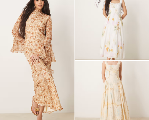 Spring fashion cover photo collage