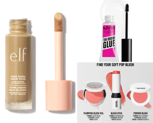 Under $50 Makeup Must-haves cover photo collage
