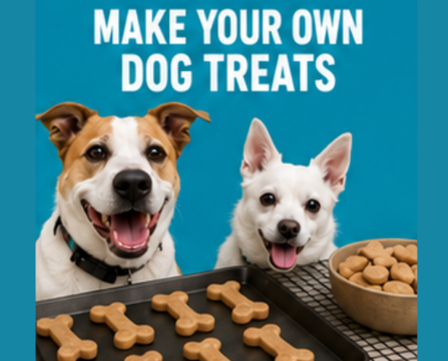 Make Your Own Dog Treats cover photo collage