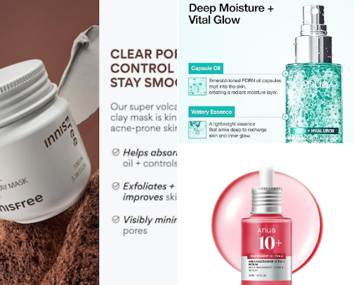 Skincare Addict: Can't Live Without Products!!! cover photo collage