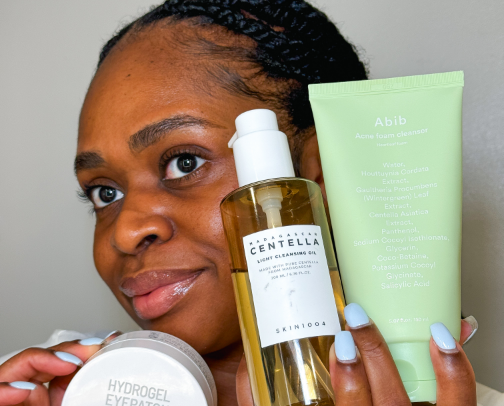 Skincare🫧💖 cover photo collage