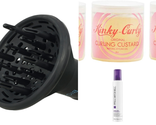 2A/2B Curl Routine (Budget-Friendly, Fine Hair, High-Porosity Edition) cover photo collage