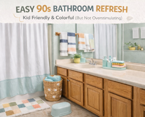 Toddler Bathroom Setup Ideas (Budget Friendly) cover photo collage