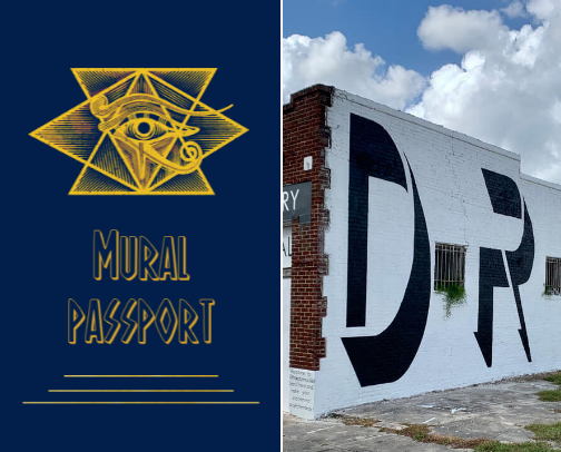 Mural Passport cover photo collage