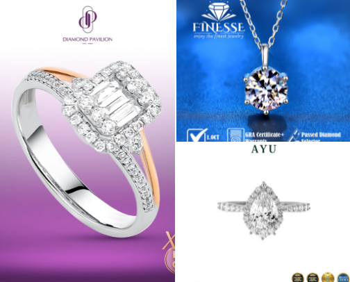 Trendy Jewelry cover photo collage