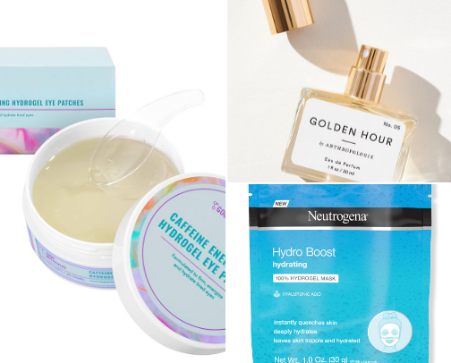 Beauty products for my minimal beauty routine cover photo collage