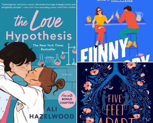 Romance Books I Love / TBR cover photo collage