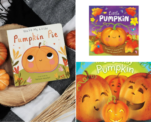 Fall into reading with your kids! cover photo collage
