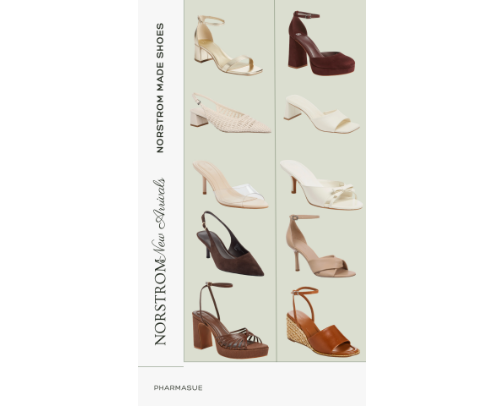 Nordstrom Made Shoes - New Arrivals cover photo collage