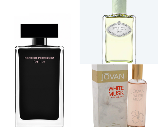 Powdery Scents ✨ cover photo collage