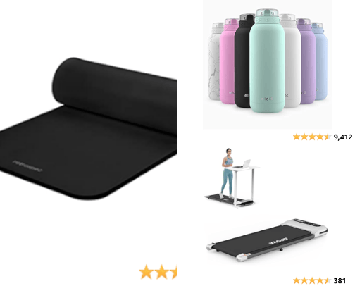 New Years Fitness Kit cover photo collage