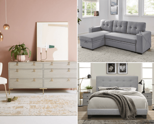Furniture cover photo collage