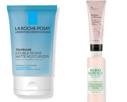 My skin care routine <3 cover photo collage