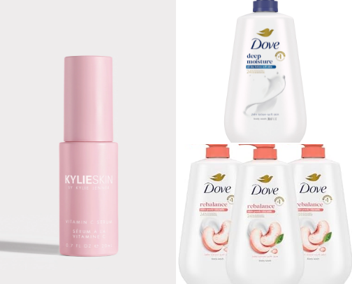 My body care routine. cover photo collage