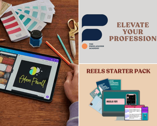 Favourite Business Resources + Bundles cover photo collage