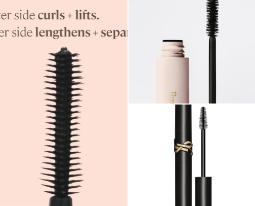 Volumizing mascaras cover photo collage