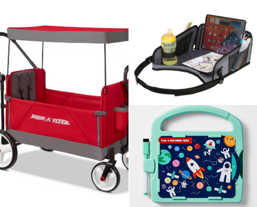 Baby/Toddler Travel Essentials cover photo collage