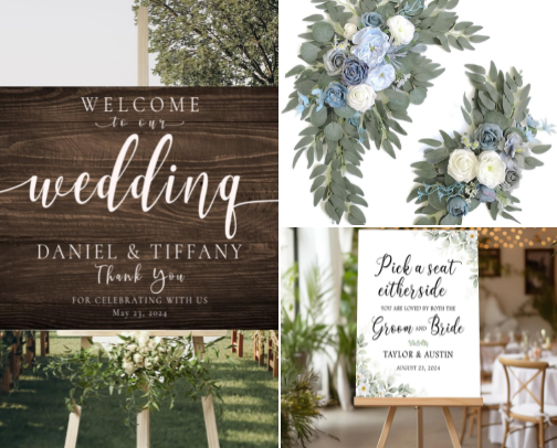 My Ultimate Wedding Planning Guide: Ideas, Tools & Must-Haves cover photo collage