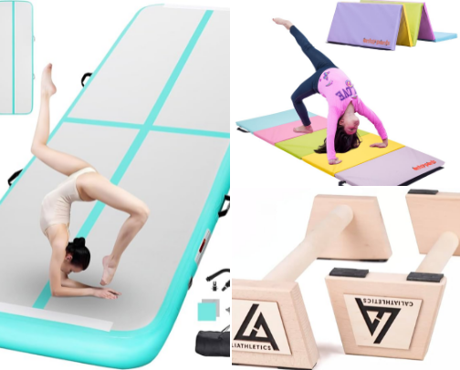 Home Gymnastics Equipment I Recommend cover photo collage