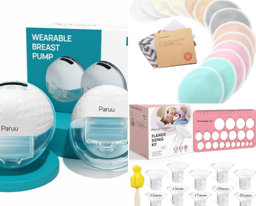 Pumping isn't easy, but these items made my journey so much easier. cover photo collage
